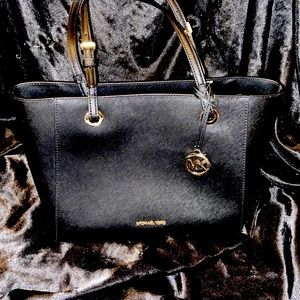 Michael Kors Black Tote Purse New!
